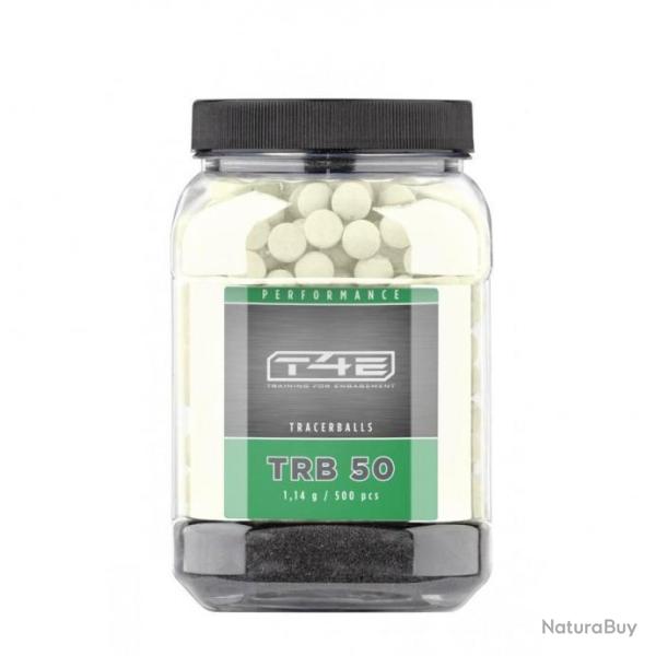 POT DE 500 BILLES FLUORESCENTES CAL 50 PERFORMANCE TRB 50