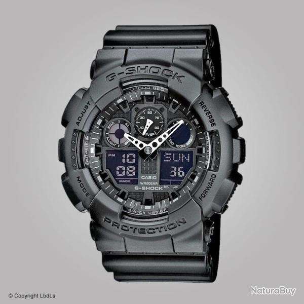 Montre G-Shock Classic GA-100 noir