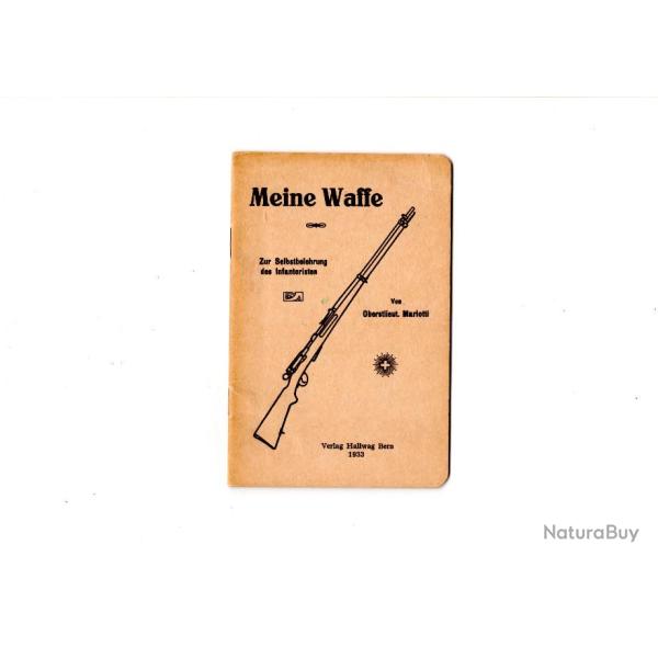 Scan du manuel du fantassin et fusil Suisse Schmidt Rubin G11 en allemand ann�e 1933.