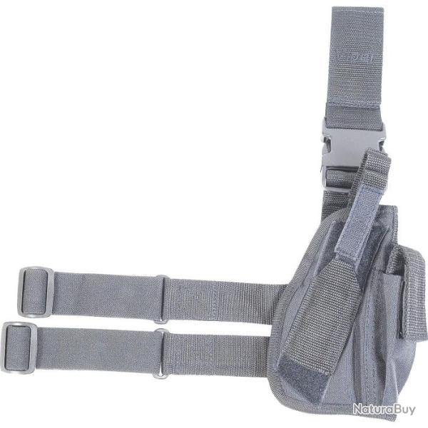 Holster de cuisse Viper - Titanium / Droitier