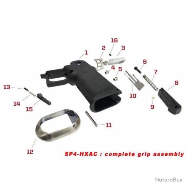 Pi�ces origine pour s�rie HX grip complet - Goupille N�11
