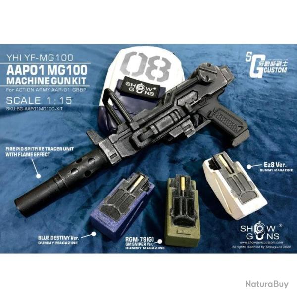 C&C TAC Kit GM 08 MS Team MG100 pour GBB AAP-01