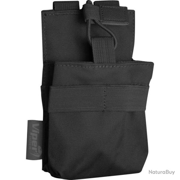 Poche Molle pour radio et GPS Viper - Noir