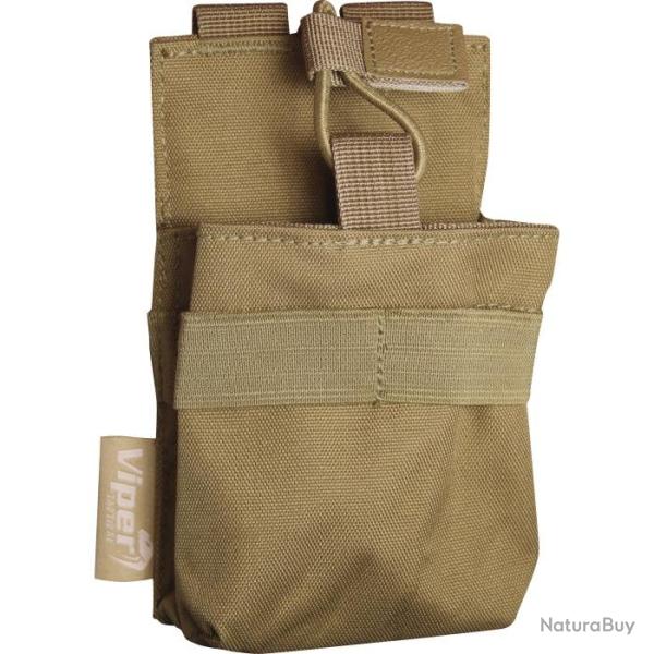 Poche Molle pour radio et GPS Viper - Coyote