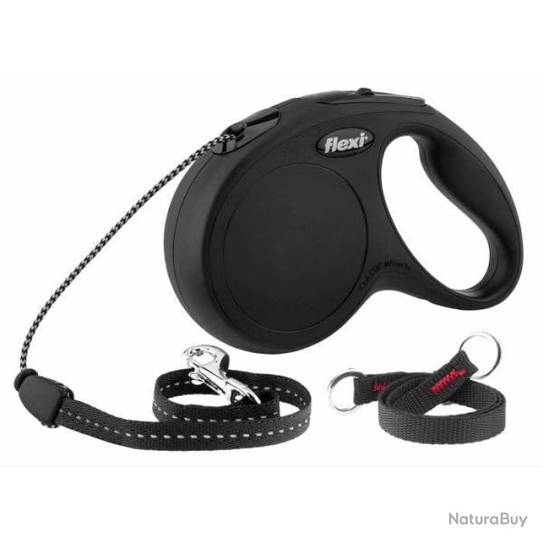 Laisse corde Flexi Classic � enrouleur pour chien