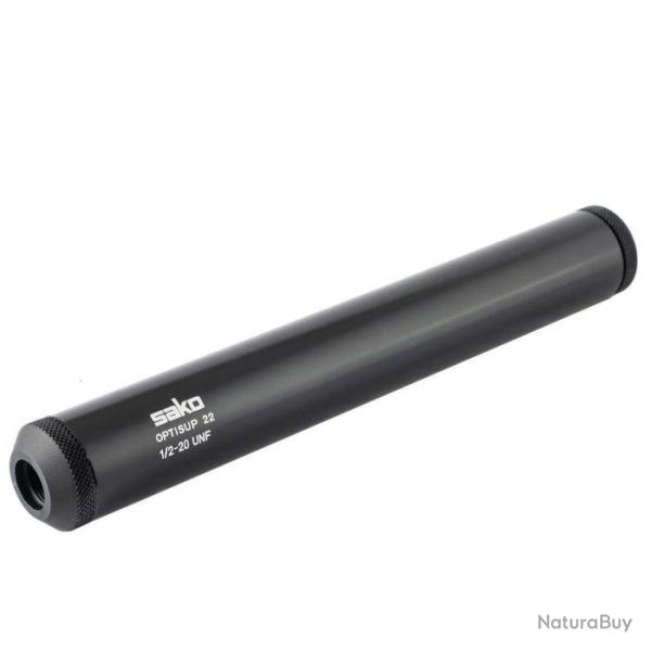 Silencieux Tikka / Sako Optisup 22 Sniper - 1/2- 28 UNF / 19-22 dB / Noir