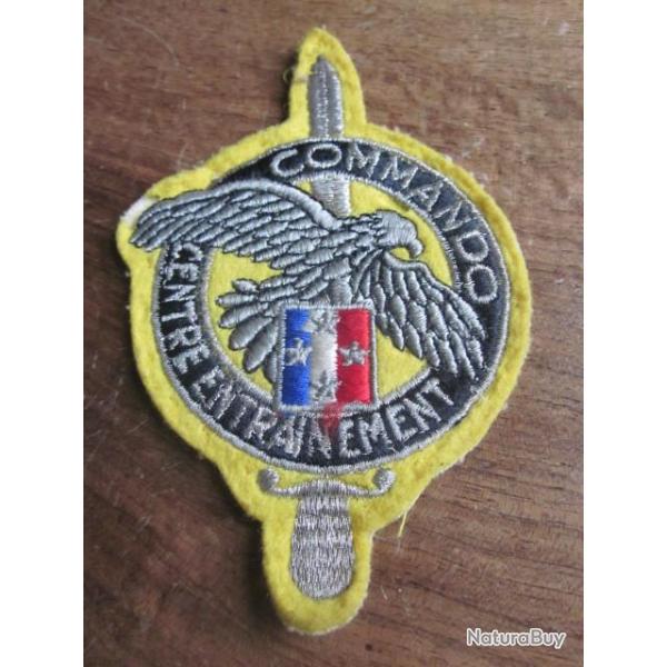 �cusson insigne patch militaire Commando Centre entra�nement