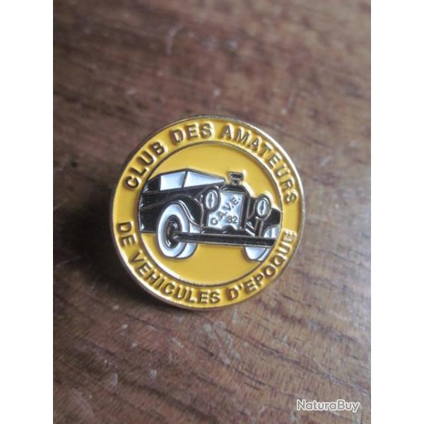 PINS CLUB DES AMATEURS DES VEHICULES D EPOQUES