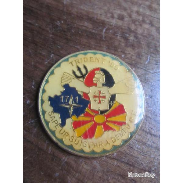 INSIGNE TRIDENT SAPEUR SUIS PARA A DEMEURE