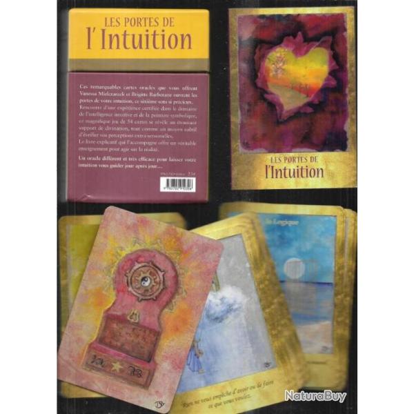 Coffret Les Portes de l'Intuition de Brigitte Barberane (Auteur) Vanessa Mielczareck (Auteur)