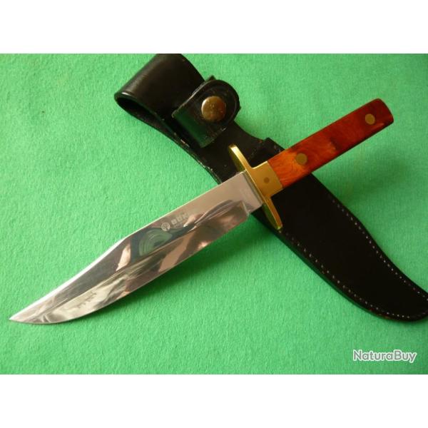 Tr�s beau couteau de chasse, marque allemande B�ker, �tat  neuf !!!