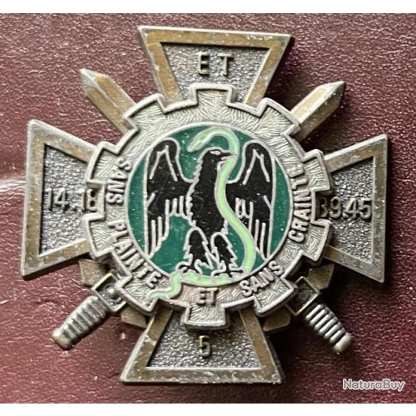 Insigne rgimentaires d'units lmentaires 5 Rgiment de Commandement et de Soutien - 5 ET