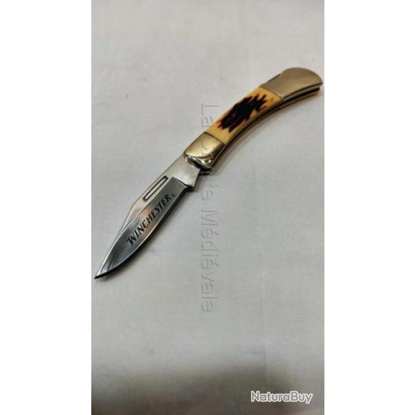 COUTEAU PLIANT A POMPE WINCHESTER 1