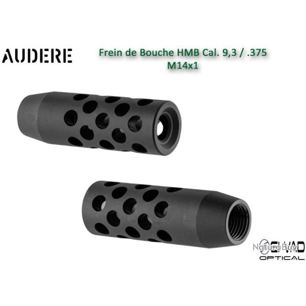 Frein de bouche AUDERE HMB noir Cal. 9,3 - 14x100
