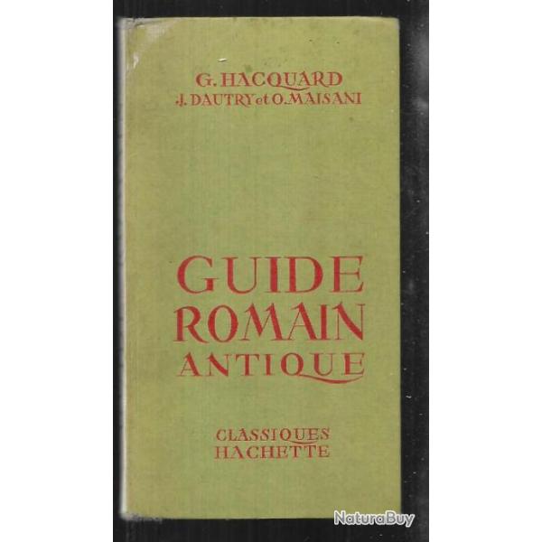 guide romain antique de g.hacquard