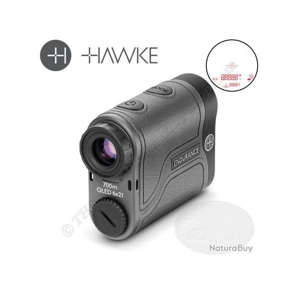 HAWKE ENDURANCE 700 T�l�m�tre Laser � r�ticule lumineux avec compensation angulaire pour les archers