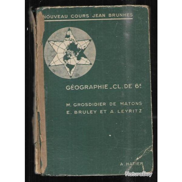 g�ographie classe de 6e de grosdidier de matons et autres Scolaire ancien
