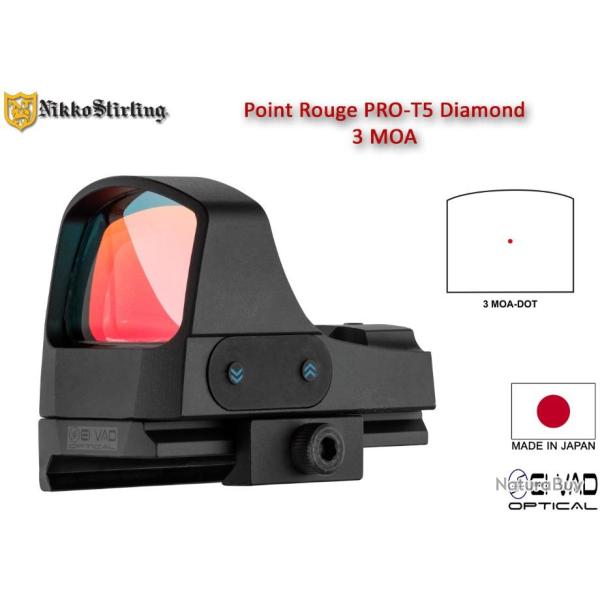 Point Rouge Nikko Stirling PRO T5 - Made in Japan