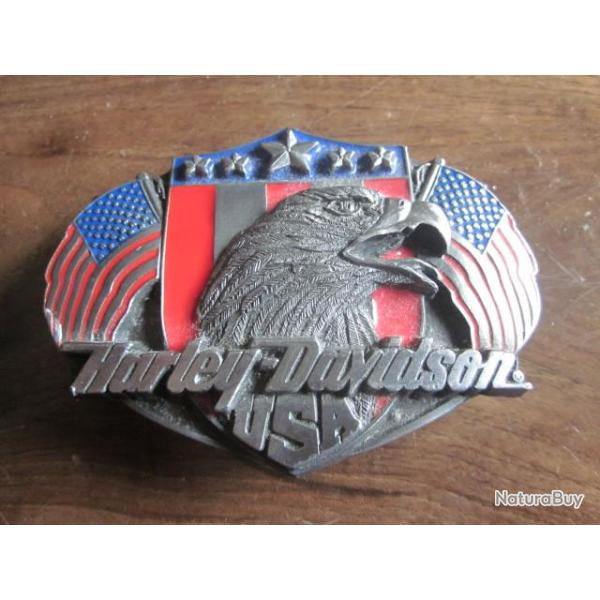 boucle ceinturon  harley davidson  usa