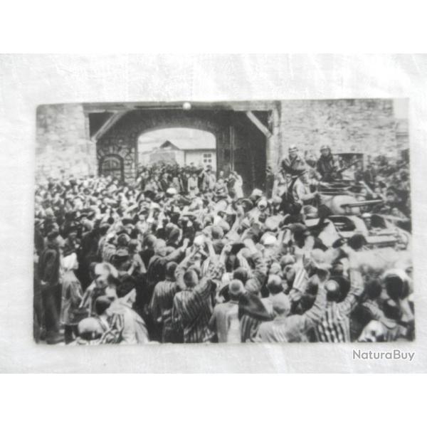 ancienne carte postale commmorative Fdration Nationale  dports interns rsistants  patriotes