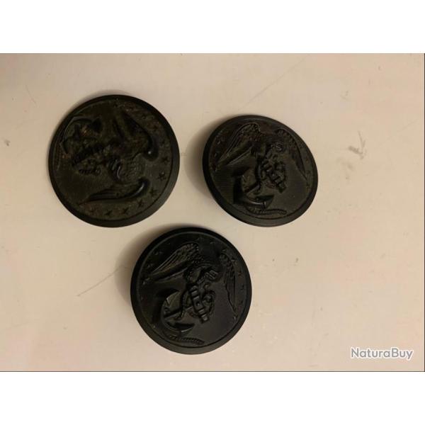US  bouton de capote de l'US MARINE CORPS usmc WW2 ?