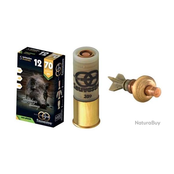 BALLES SAUVESTRE 12/70 SANS PLOMB