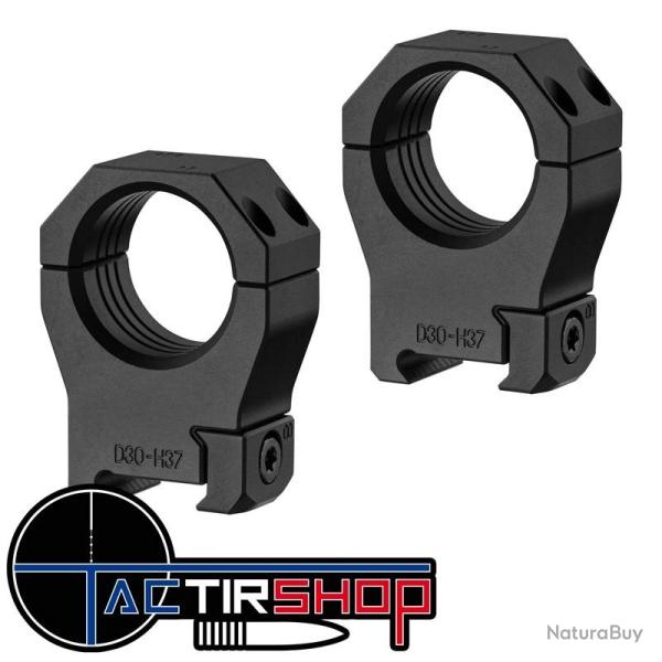 Colliers Audere PSR Picatinny diam�tre 30mm hauteur 37mm axe lunette