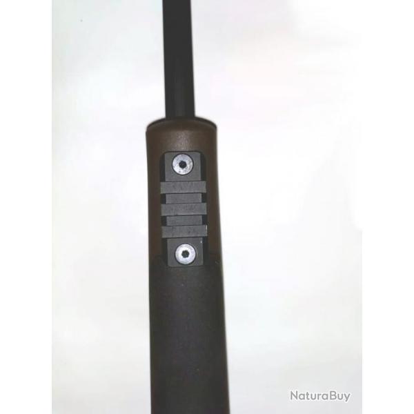 prestation montage rail picatinny bipied sur Longuesse browning bar mk3 maral