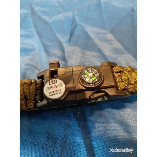 Bracelet de Survie multifonctionnelle