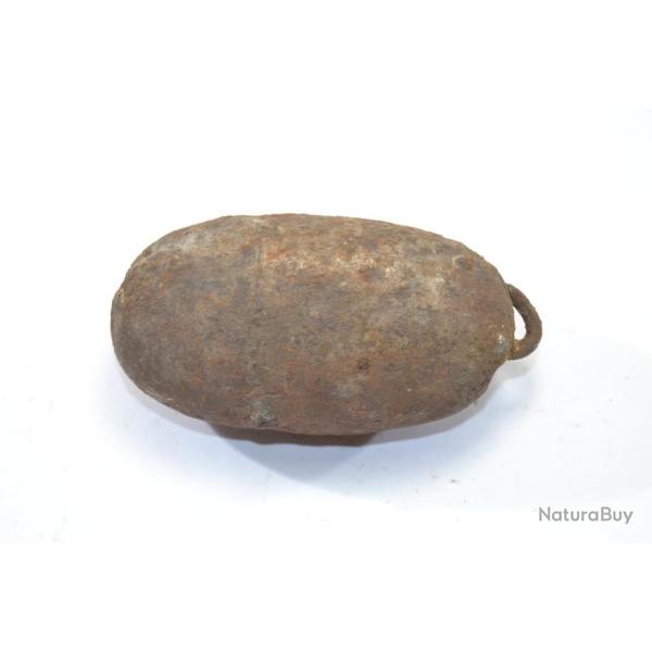 Poids de comtoise horloge ancienne 1kg