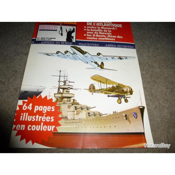 CONNAISSANCE DE L HISTOIRE HACHETTE LA BATAILLE DE L ATLANTIQUE   num�ro 1