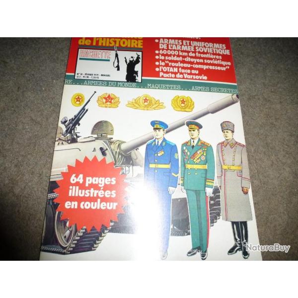 b  CONNAISSANCE DE L HISTOIRE HACHETTE ARMES ET UNIFORMES DE L ARMEE SOVIETIQUE   num�ro 10