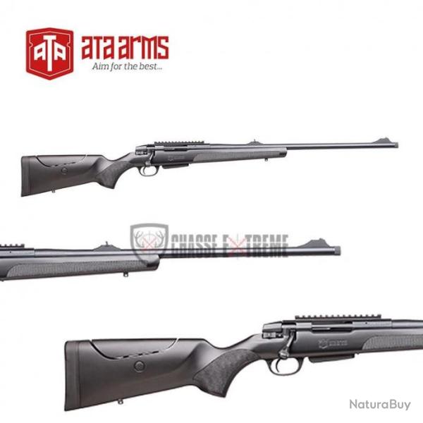 Carabine ATA Turqua Synth�tique Noire 61cm Cal 243 Win - Busc R�glable