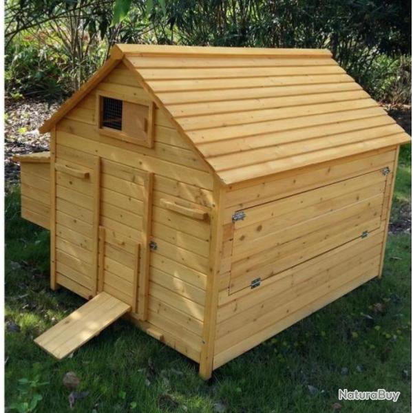 Poulailler 15 poules caille lapin abri rongeur coq poulailler bois basse cour maison poule