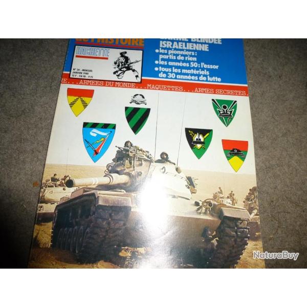 CONNAISSANCE DE L HISTOIRE HACHETTE L ARME BLINDEE ISRAELIENNE     num�ro 20