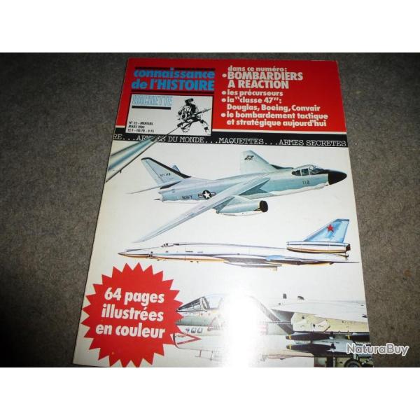 CONNAISSANCE DE L HISTOIRE HACHETTE BOMBARDIERS A REACTIONS     num�ro 22