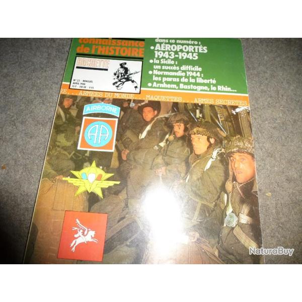 CONNAISSANCE DE L HISTOIRE HACHETTE AEROPORTES 1943-1945     num�ro 23