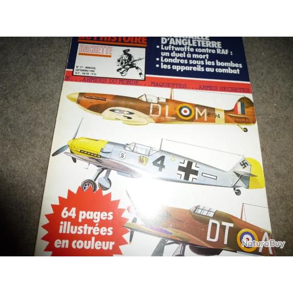 CONNAISSANCE DE L HISTOIRE HACHETTE LA BATAILLE D ANGLETERRE     num�ro 27