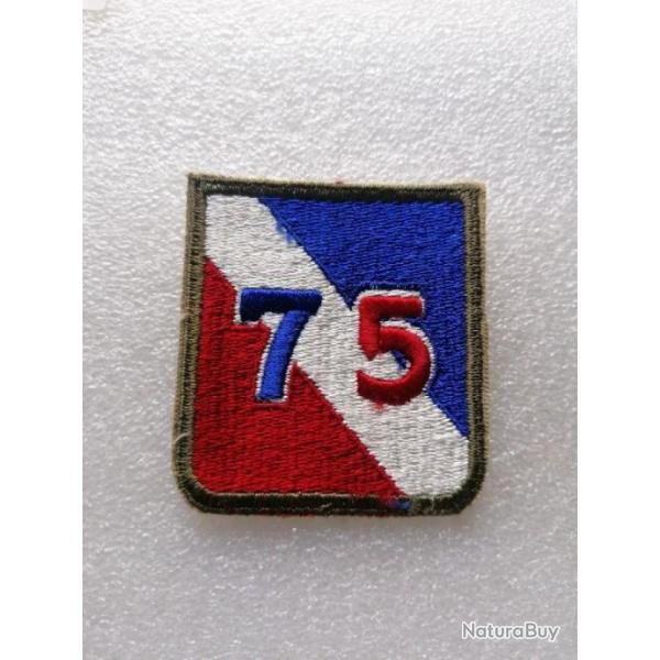 Patch arm�e us 75th INFANTRY DIVISION WW2 original 1