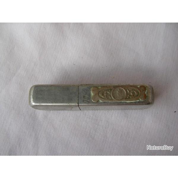 WW1 FRANCE COQUE COMPLETE DE BRIQUET FRANCAIS AVEC ESTAMPILLE DE TAXE 1916/1945