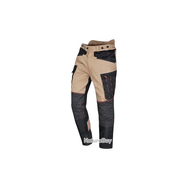 Pantalon de travail Handy XS Beige/noir