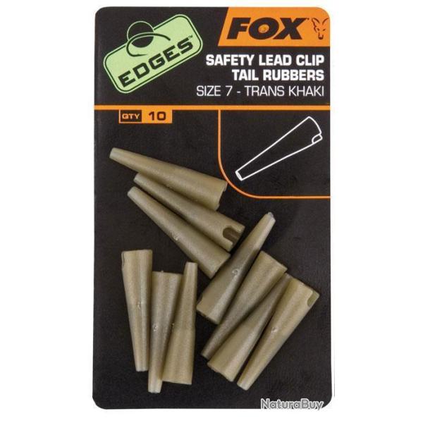 LEAD CLIP TAIL RUBBERS NATURAL TAILLE 7