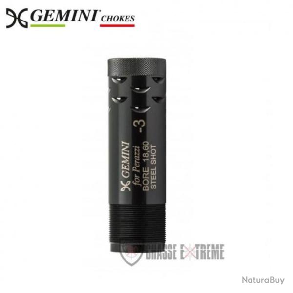 Choke GEMINI Ported+20 mm G�n IV Al�sage 18,60 Cal 12 - 0/10 C Bille d'acier