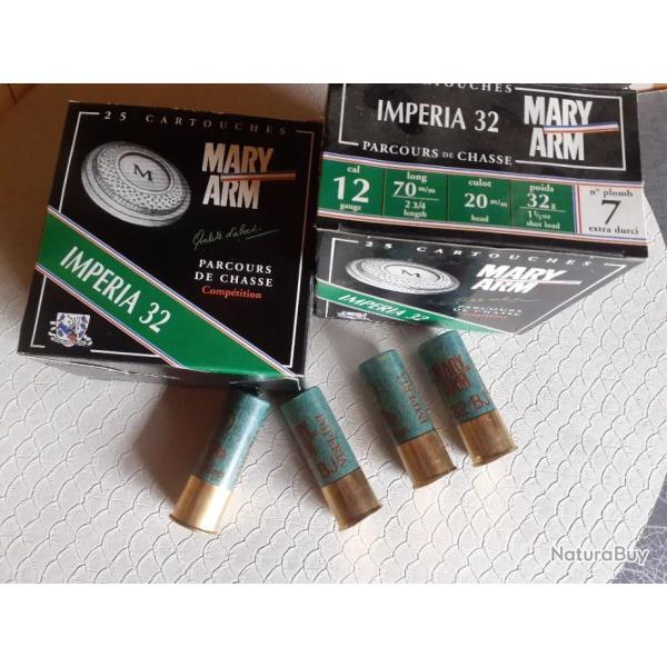 Lot de 50  Cartouches Mary Arm en 7.