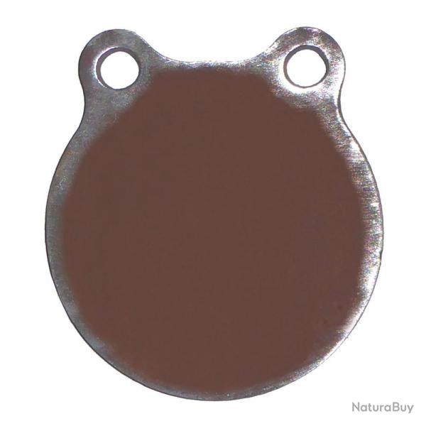 Gong m�tallique en Hardox 550 - dia. 10 cm, �p. 10 mm, � oreilles
