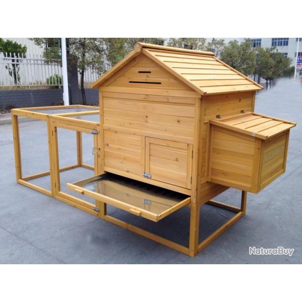Poulailler GEANT poule caille clapier lapin coq volaille Poulailler Colombes cielterre-commerce
