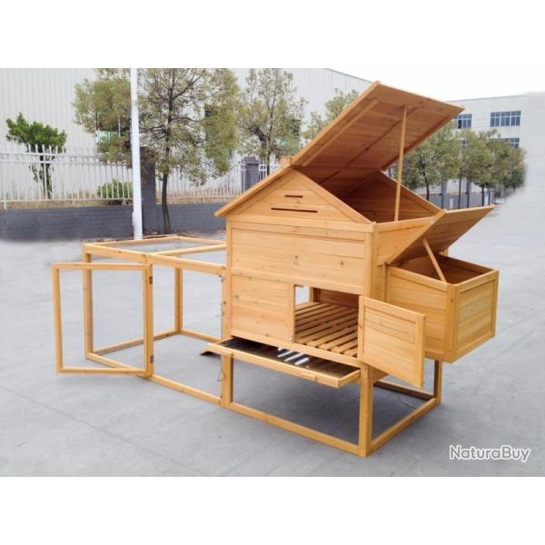 Poulailler GEANT poule caille clapier lapin volaille pintade Poulailler Colombes cielterre-commerce
