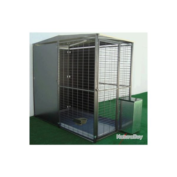 Poulailler 2x1x2m poulailler SOLIDE en mtal abri poule cage poule coq clapier cielterre-commerce