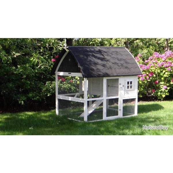 Poulailler Lormont poulailler en bois abri poule cage poule coq clapier lapin cielterre-commerce