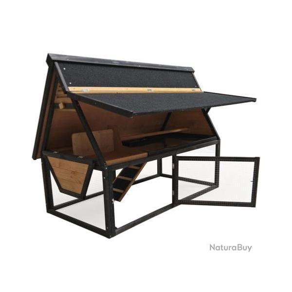 Poulailler les Ulis poulailler en bois abri poule cage poule coq clapier lapin cielterre-commerce